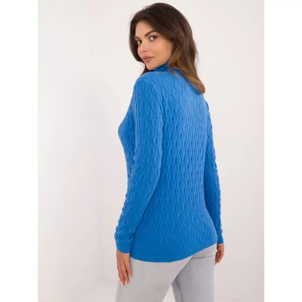  Dámský svetr WOOL FASHION ITALIA AT-SW-2334-2.61 BLUE 