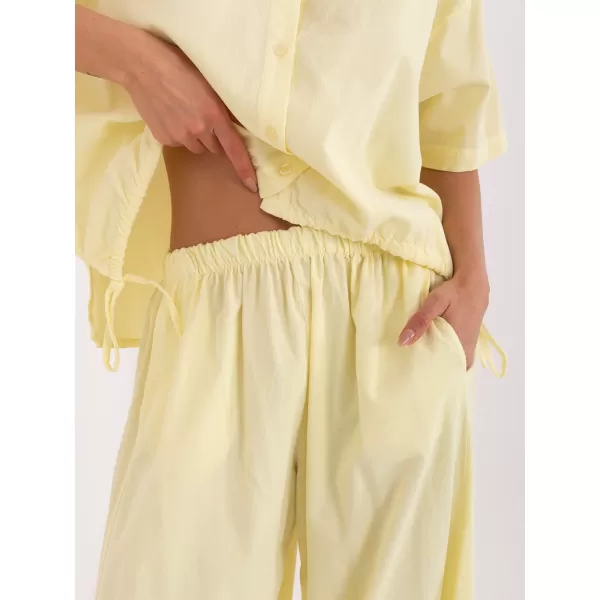  Dámské kalhoty ITALY MODA IT-SP-FL10309-1.91 BRIGHT YELLOW 