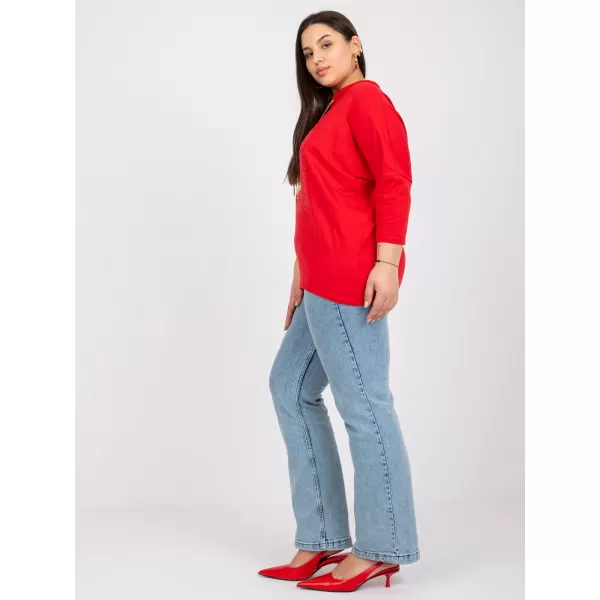  Dámská halenka RELEVANCE RV-BZ-7491.53 RED 
