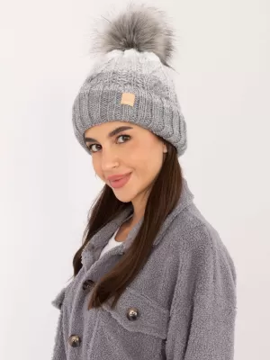 Dámská čepice RUE PARIS JK-CZ-52.31 GRAY