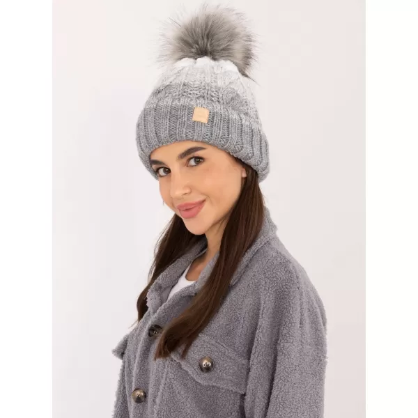  Dámská čepice RUE PARIS JK-CZ-52.31 GRAY 