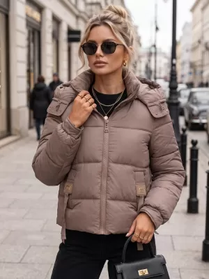 Dámská bunda DSTREET BÉŽOVÁ