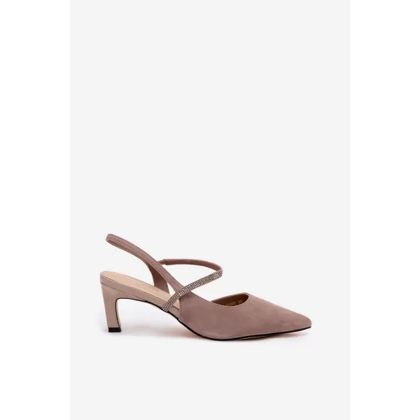  Dámské sandály D&A CR61-3048 BEIGE 