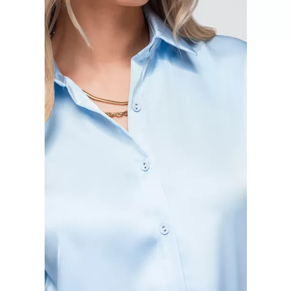  Dámská košile OMBRE OW-SH-E0059 BLUE 
