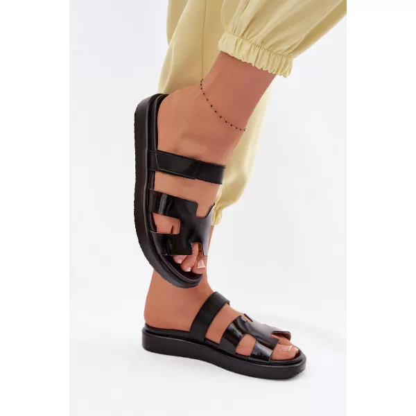  Dámské pantofle BOTO 26SD18-9807 BLACK 