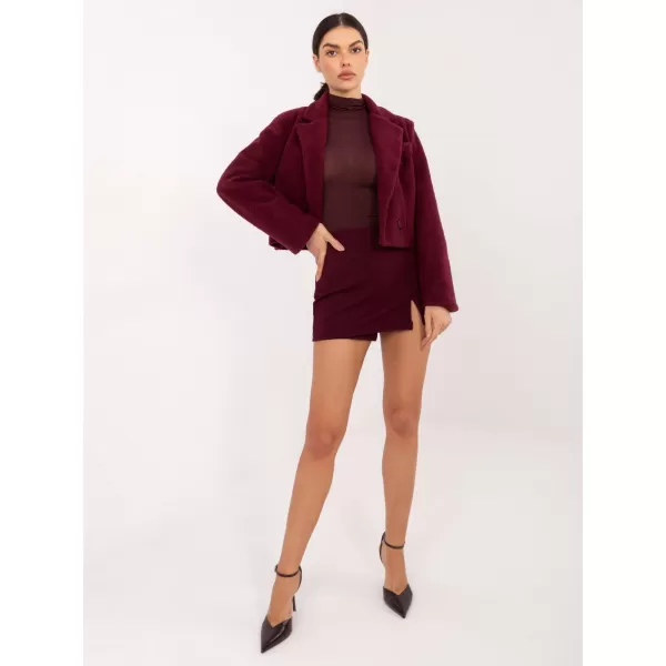  Dámská halenka ITALY MODA IT-BZ-21819.09P BURGUNDY 