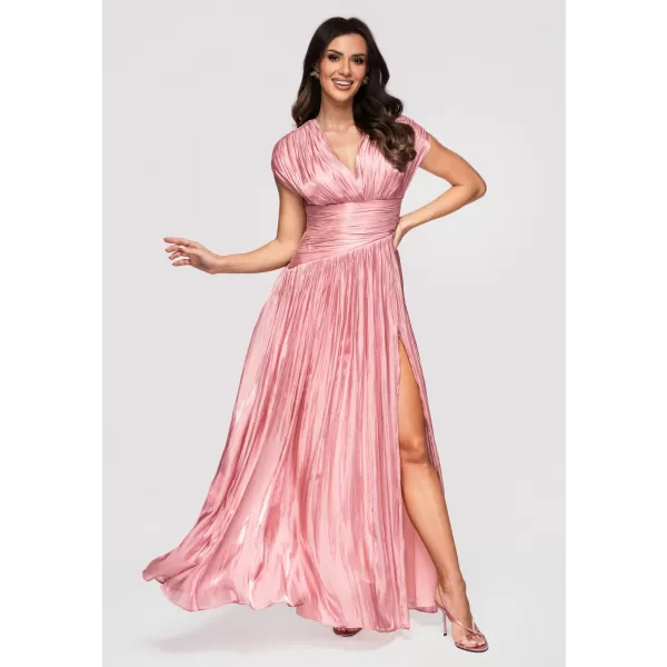  Dámské šaty LARICA LA-OM-DLR363 PINK 