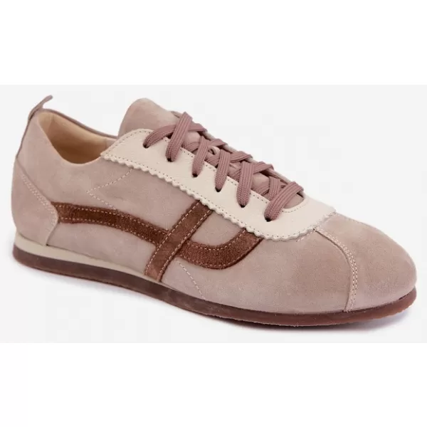  Dámské tenisky ZAZOO N1402S2/528/772/552 HNĚDÁ 