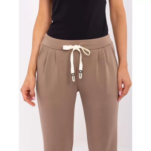  Dámské kalhoty ITALY MODA DHJ-SP-9283.83P BROWN 