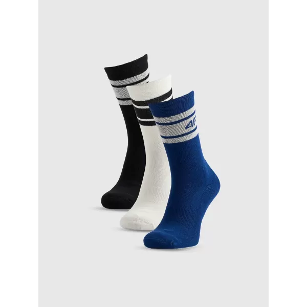  Pánské ponožky 4F 4FWSS26USOCM584 MULTICOLOUR 3 