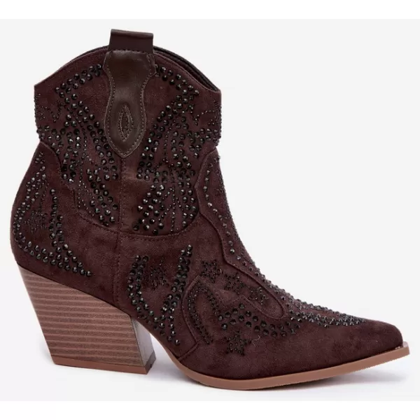  Dámské boty BOTO 9676A BROWN 