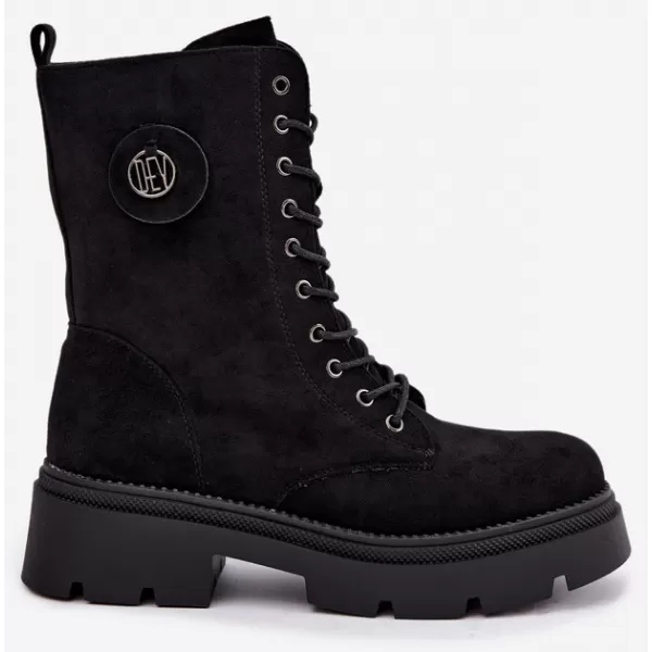  Dámské boty BOTO DA202P BLACK MAT 