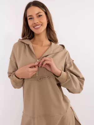 Dámský set MY RED LIPS EM-KMPL-853.34 DARK BEIGE