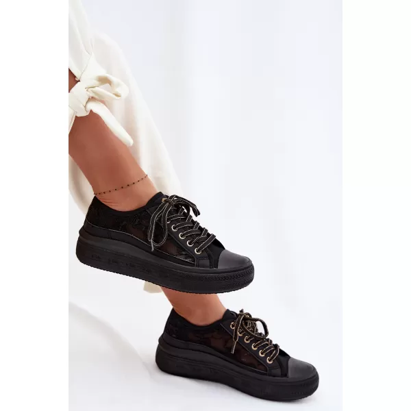  Dámské tenisky LEE COOPER LCW-26-44-4479 BLACK 