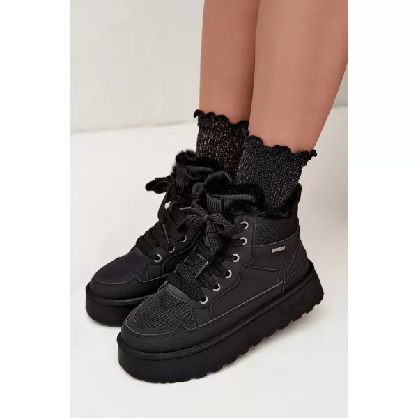 Dámské boty BIG STAR SHOES UU274167 BLACK 