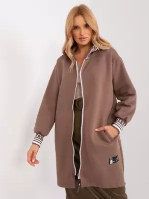 Dámská mikina RELEVANCE RV-BL-9225.96P BROWN