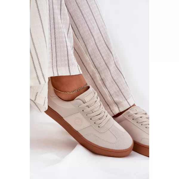  Dámské tenisky BIG STAR SHOES RR274806 BEIGE 