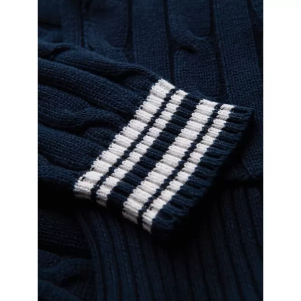  Pánský kardigan OMBRE OM-SWCD-0196 NAVY BLUE 