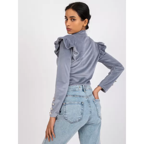  Dámská halenka ITALY MODA DHJ-BZ-6533A.44P GRAY 