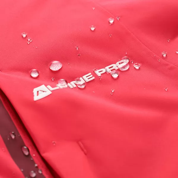  Dětská lyžařská bunda ALPINE PRO DEARO 3 RASPBERRY 