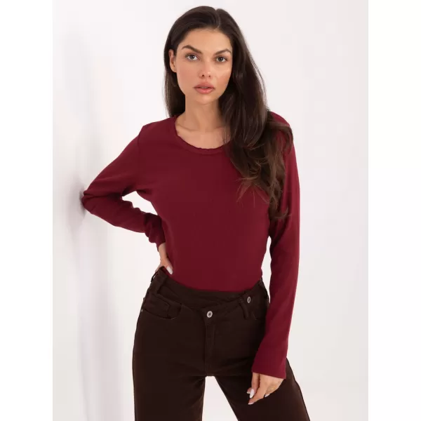  Dámská halenka FACTORY PRICE JM-BZ-2254.80 BURGUNDY 
