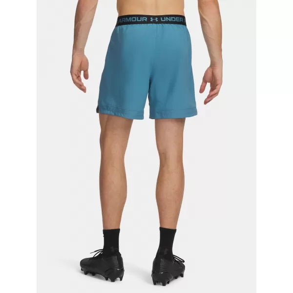  Pánské kraťasy UNDER ARMOUR VANISH WOVEN 6IN SHORTS 1373718-466 MODRÁ 