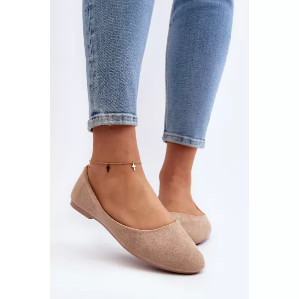  Dámské baleríny BOTO 9BL02-1031 BEIGE 