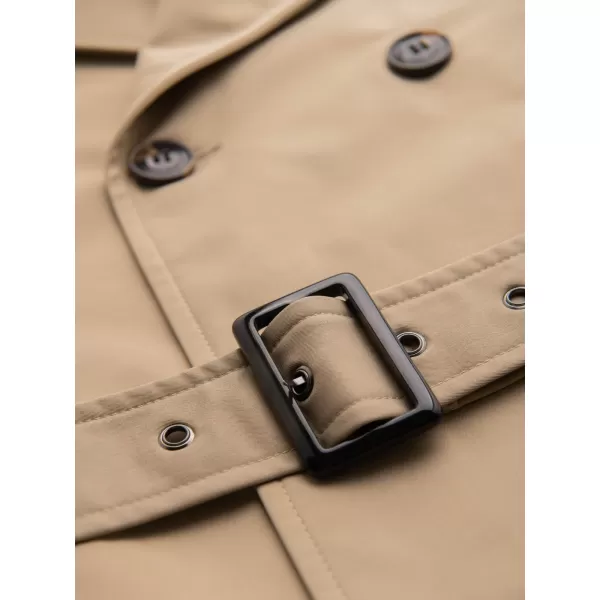  Pánský kabát OMBRE OM-COLC-0146 BEIGE 
