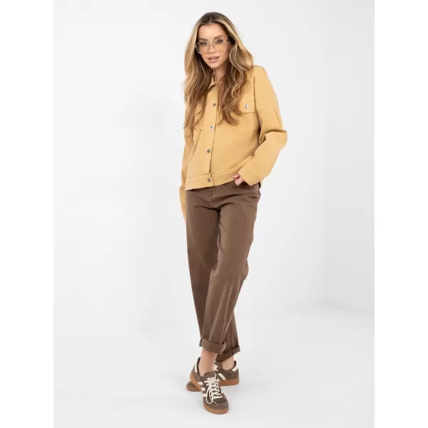  Dámská bunda RUE PARIS IT-KR-FL9568.29P CAMEL 