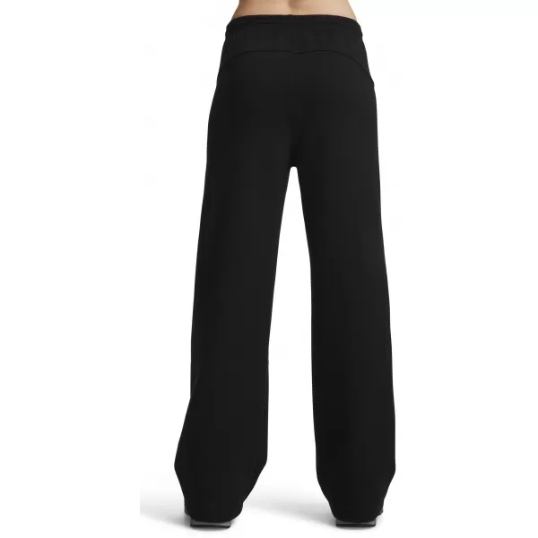  Dámské tepláky UNDER ARMOUR UNSTOPPABLE FLC OPEN PANT 6013522-008 ČERNÁ 
