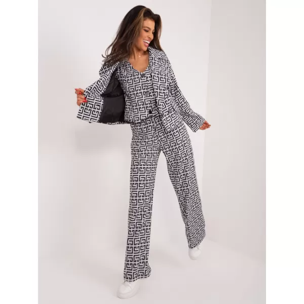  Dámská bunda LAKERTA LK-MA-509562.76 GRAY-BLACK 