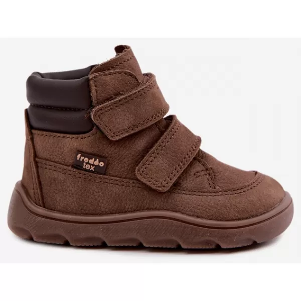  Dětské kotníkové boty FRODDO G2110150-13 HNĚDÁ 
