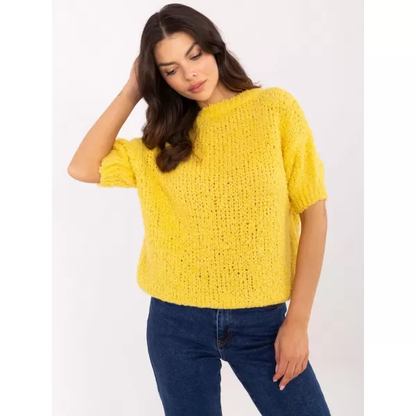  Dámský svetr ITALY MODA MI-SW-2701.23 YELLOW 