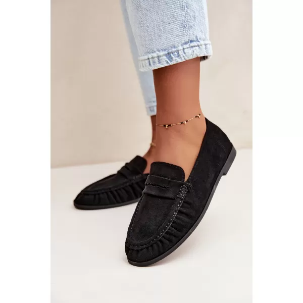  Dámské mokasíny BOTO 9881 BLACK 