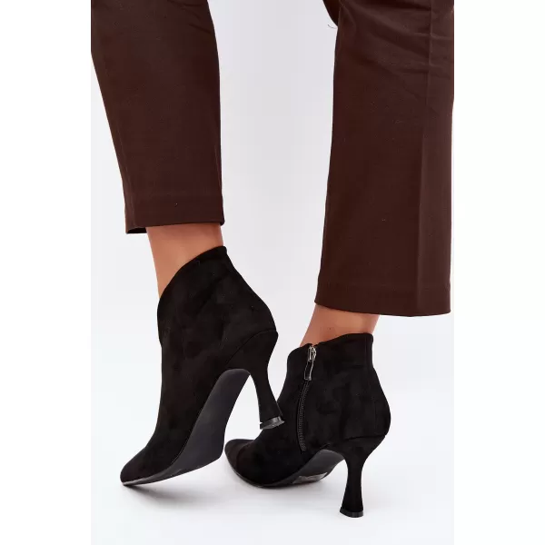  Dámské kotníkové boty BOTO D-219 BLACK 