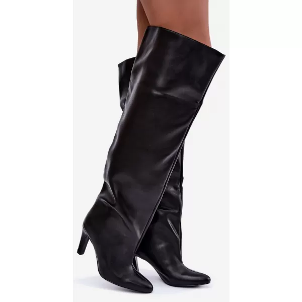  Dámské kozačky BOTO 8597 BLACK 