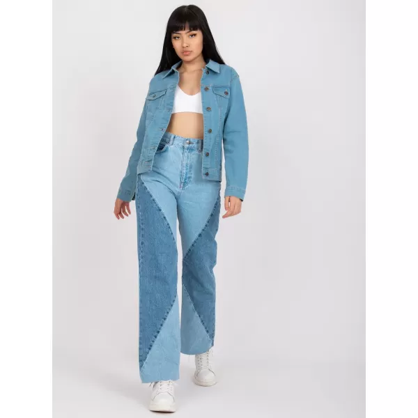  Dámská bunda RUE PARIS RO-KR-CKT-4007.17X LIGHT BLUE 