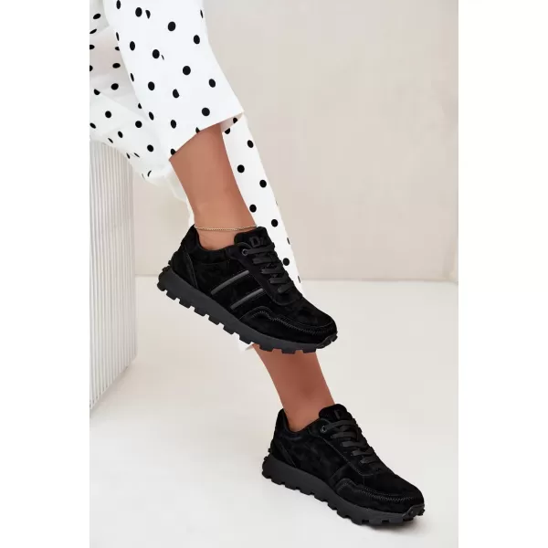  Dámské tenisky D&A LR62-7101 BLACK 