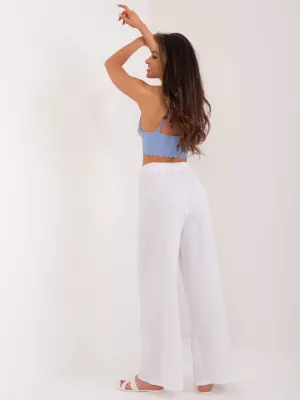 Dámské kalhoty ITALY MODA DHJ-SP-8229.84 WHITE