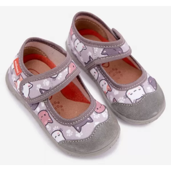  Dětské bačkory MILAMI 111/BR-34 GREY 