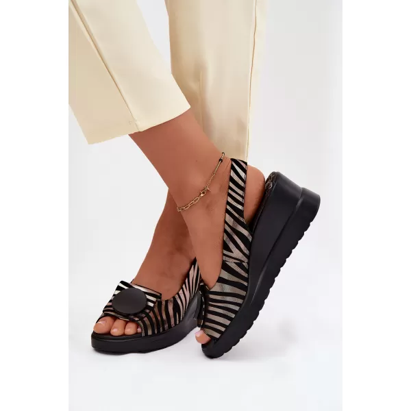  Dámské sandály ARTIKER 58C0295 BLACK 
