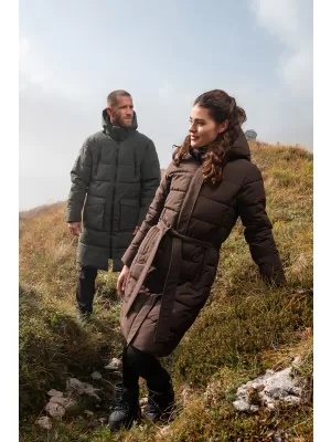 Pánský nepromokavý zimní kabát NORDBLANC SERAC WJM8380 ŠEDÁ