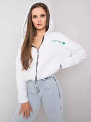 Dámská mikina RUE PARIS RV-BL-7366.31 WHITE