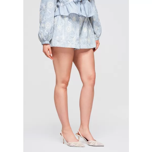  Dámské kraťasy OMBRE OW-ST-E0012 BLUE 