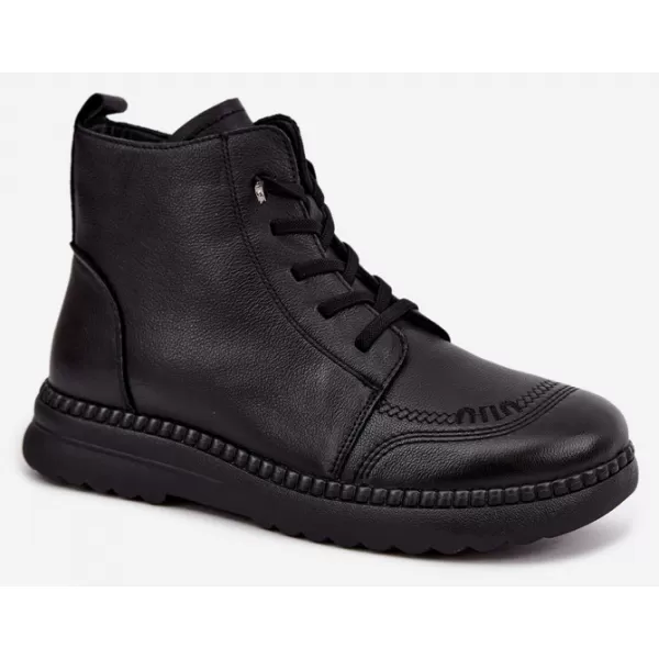  Dámské kotníkové boty VINCEZA 107249 BLACK 