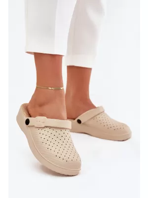 Dámské pantofle BOTO 25SD11-8981 BEIGE