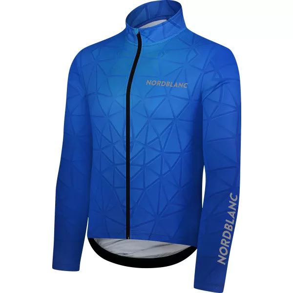  Pánský cyklo dres NORDBLANC RIDEPRO NBSMF8102 MODRÁ 