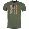 Pánské triko PENTAGON AGERON FEARLESS K09012-FE OLIVE GREEN