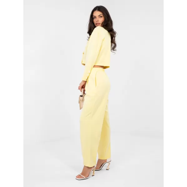  Dámský komplet RUE PARIS IT-KMPL-22255.20 BRIGHT YELLOW 