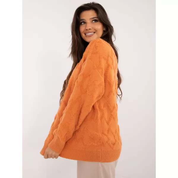  Dámský svetr WOOL FASHION ITALIA AT-SW-2361.61 ORANGE 